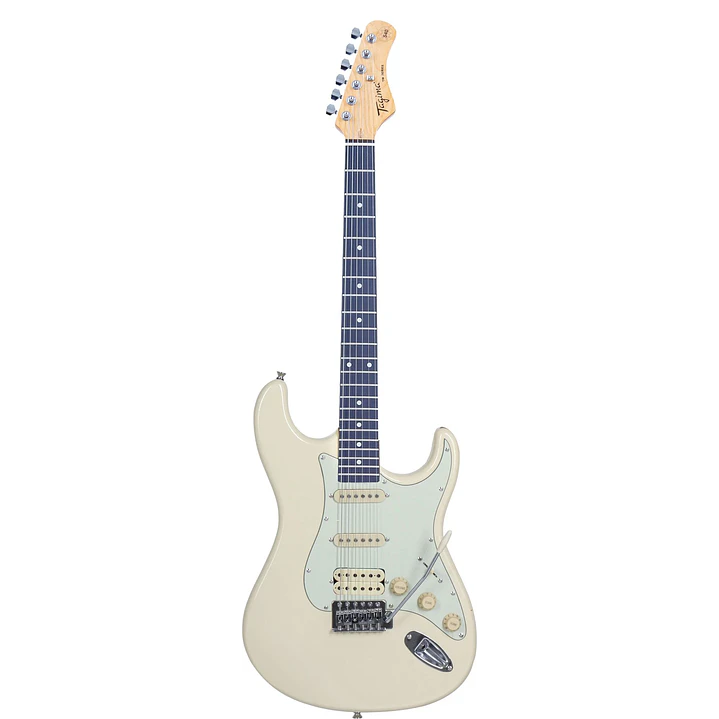 Guitarra electrica Tagima blanca/mint TG-540 OWH-D/MG  1