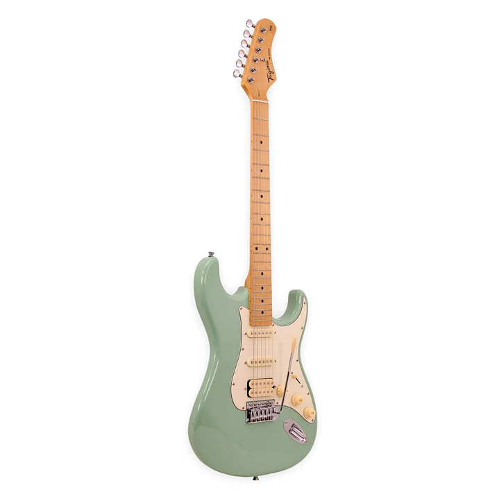 Guitarra electrica Tagima surf green/white TG-540 SG-L/AWH 3