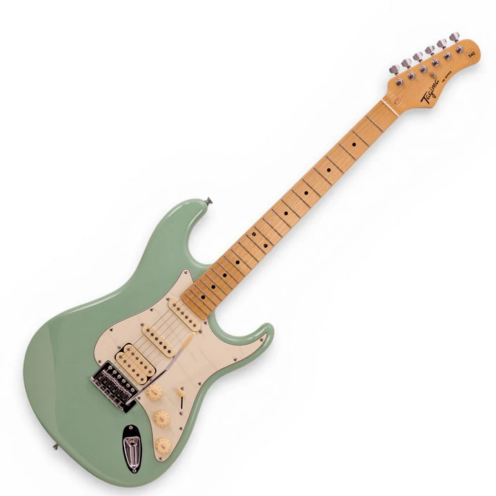 Guitarra electrica Tagima surf green/white TG-540 SG-L/AWH 1