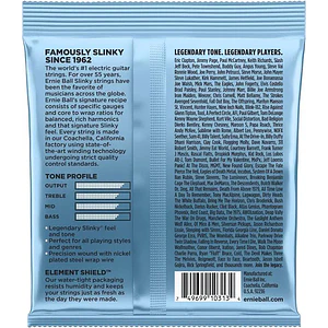 Cuerdas guitarra electrica ernie ball 2212 Primo Slinky 9.5-44