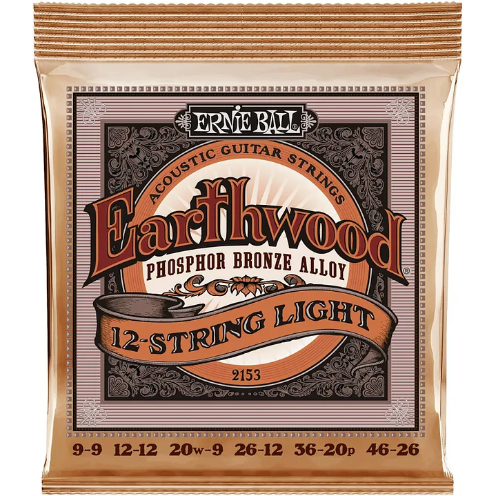 Cuerdas acustica ernie ball 2153 Earthwood Phospor Bronze 09-46 2