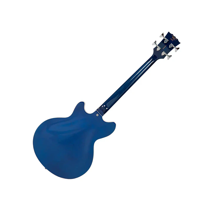 Bajo Electrico Vintage Revo Series Semi Hollow 4C Blueburst  VRS450BL  2