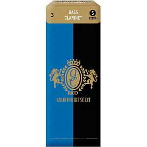 Clarinete Bajo Rico 3.0 Grand Concert Select Caja 5 Unid  RGB05SCL300 