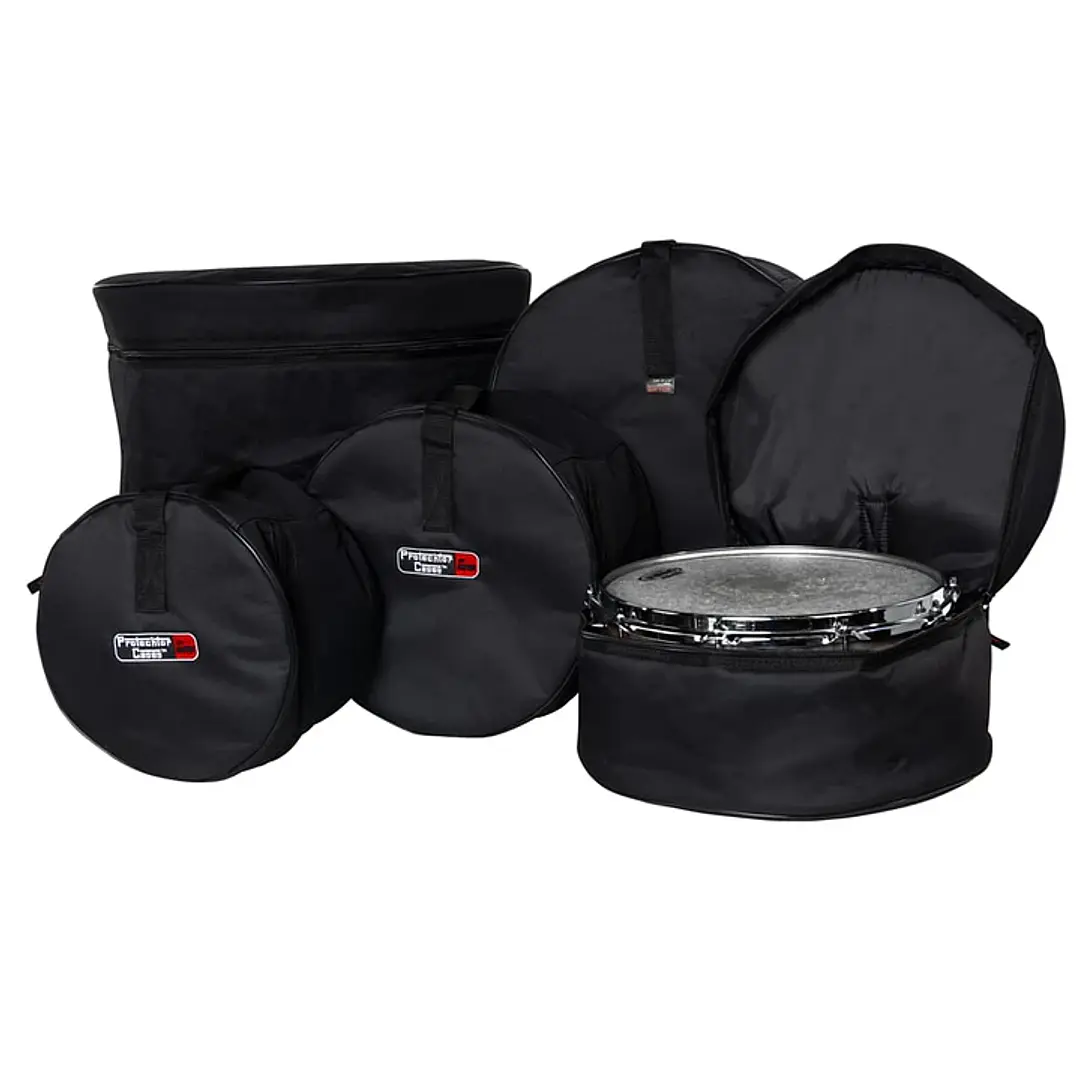 Set fundas bateria Gator 5pcs 10-12-16-22-14 Rock GP-ROCK-100  2
