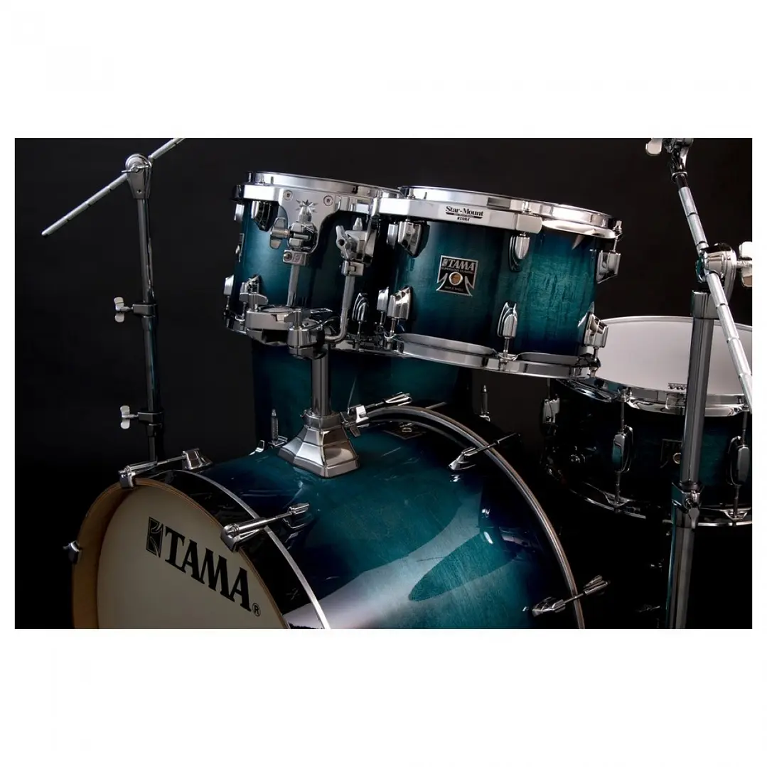 Bateria Tama Shellpack Superstar 5pcs Blue Lacquer Burst CL52KRS-BAB  4
