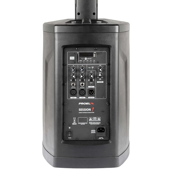 Sistema de altavoz de columna portátil Proel SESSION1X 3