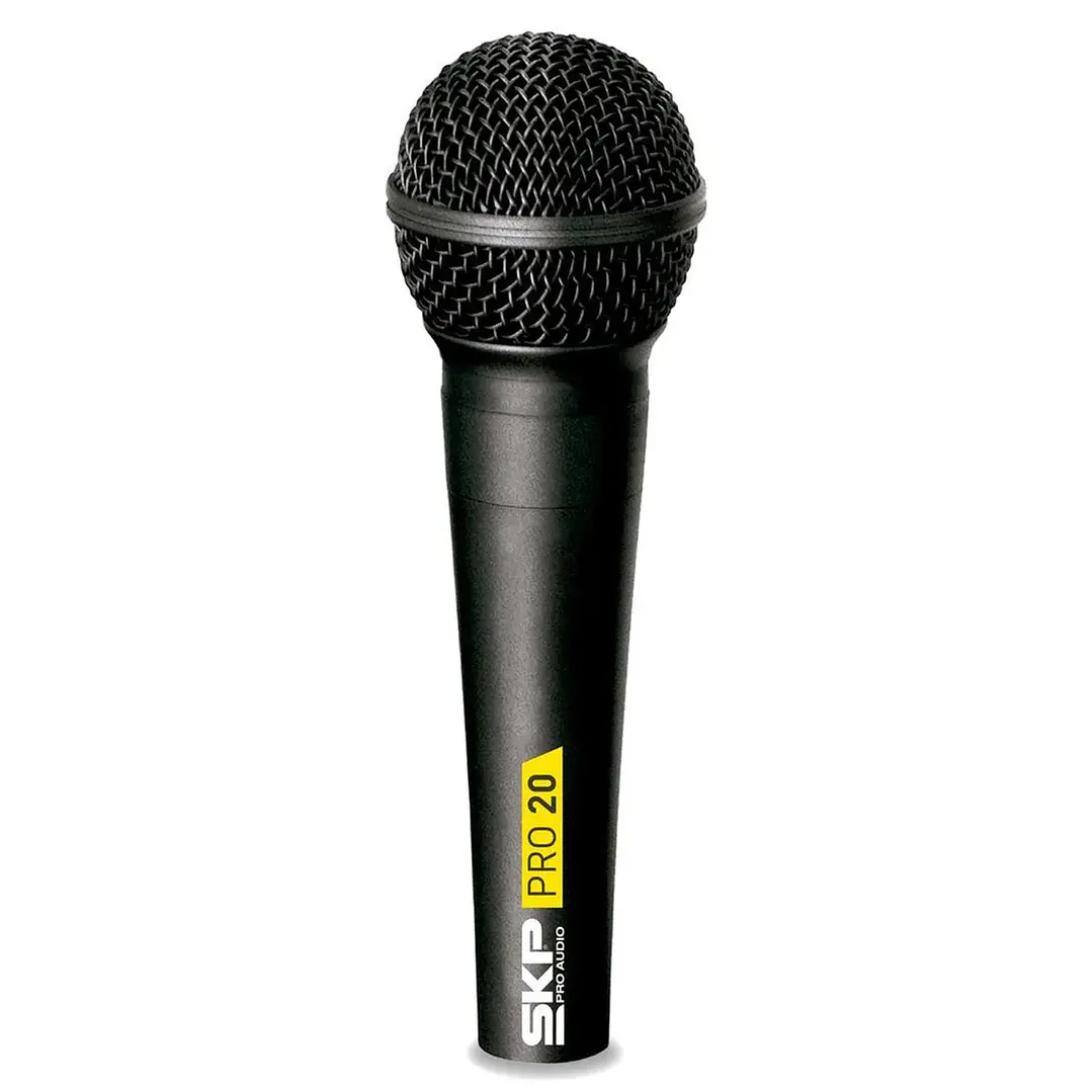 Micrófono dinámico vocal SKP Pro 20 1