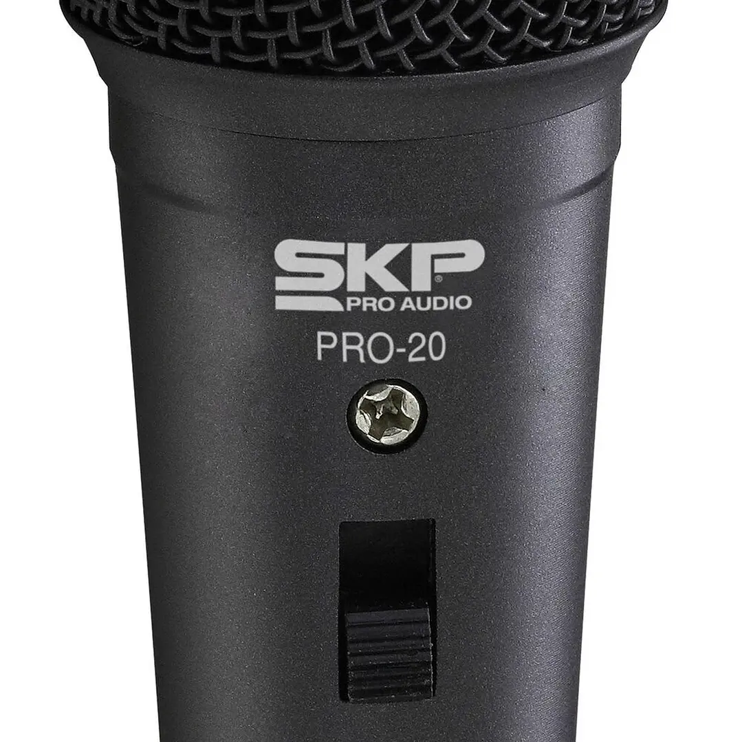 Micrófono dinámico vocal SKP Pro 20 3