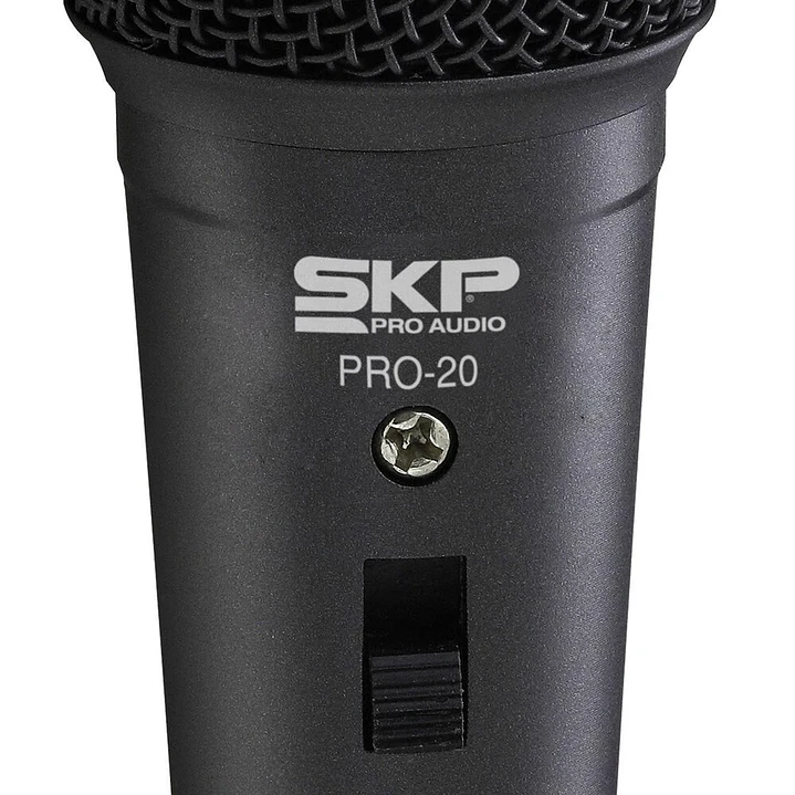 Micrófono dinámico vocal SKP Pro 20 3