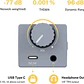 Amplificador de audifonos Donner In-Ear Mono EM1 EC1301  - Miniatura 5