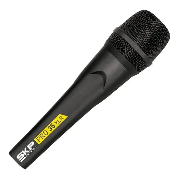 Micrófono dinamico Vocal SKP con cable y case PRO35XLR 1
