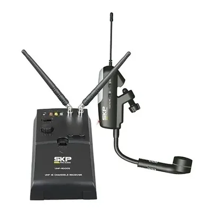 Sistema microfono inalámbrico saxophone SKP UHF 4000S 3