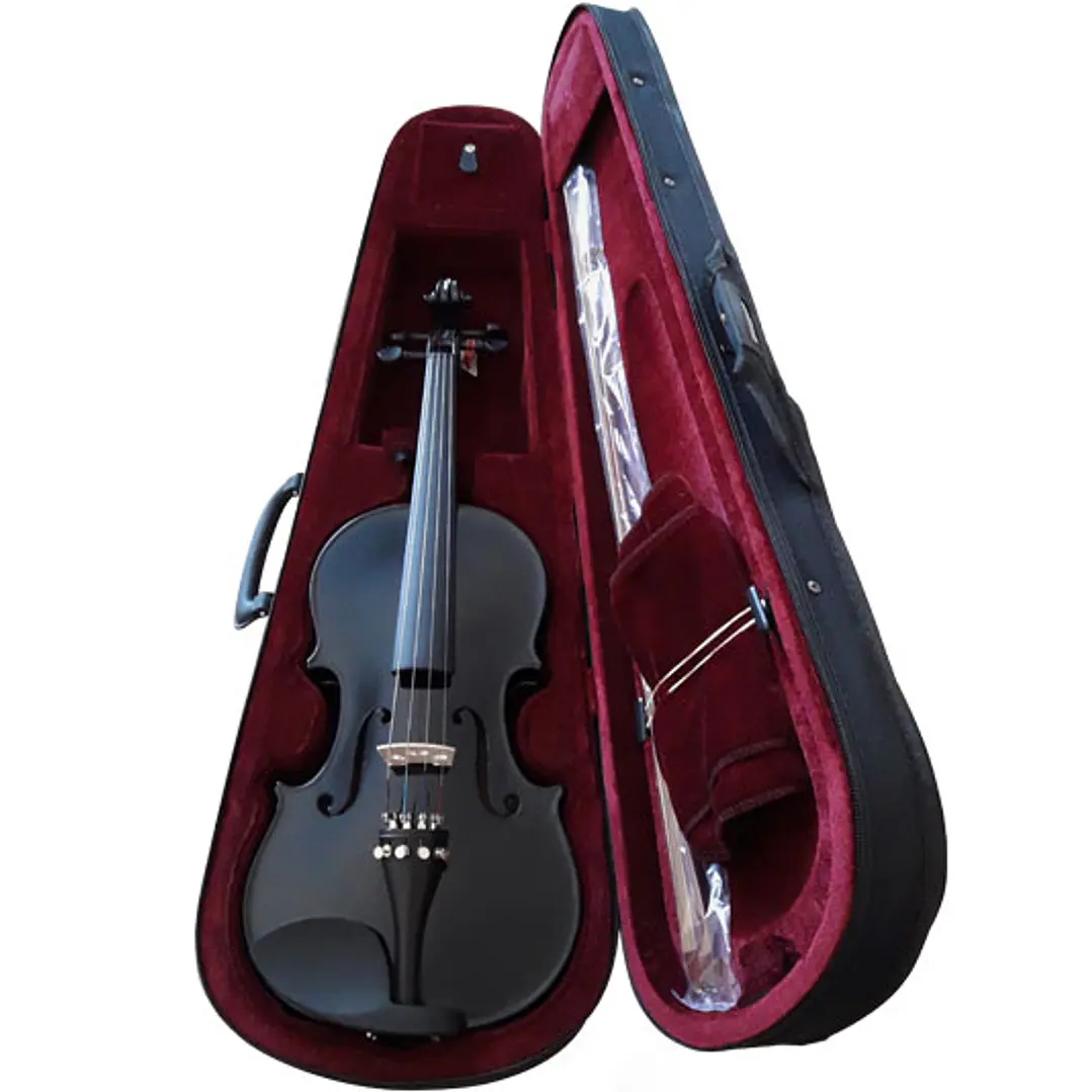 Violín Stradella Negro 4/4 tapa pino maciza MV141144BK 1