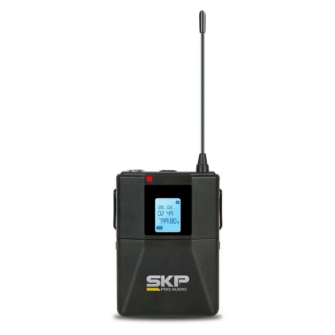 Sistema micrófono inalámbrico SKP vocal y body UHF 700 PRO 4