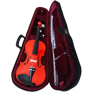 Violín Stradella Rojo 4/4 tapa pino maciza MV141144RD