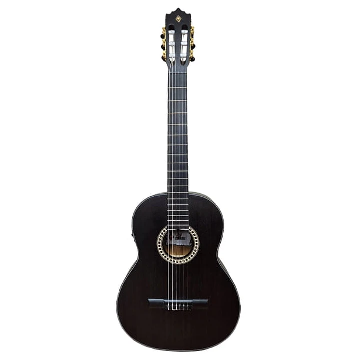Guitarra clásica Palmer 4/4 negro satinado PC17TBK  1