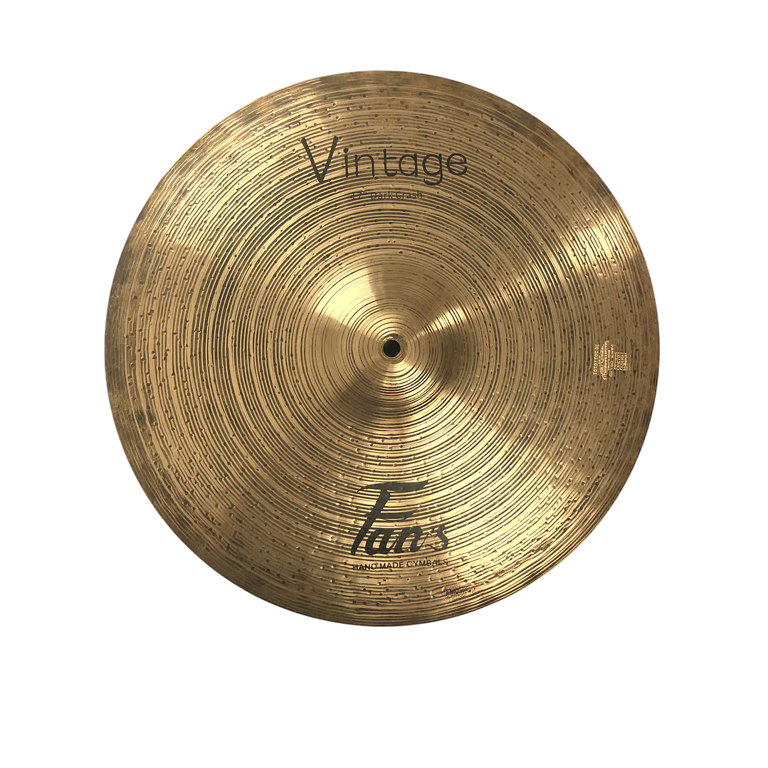 Platillo Crash Vintage Dark 17 Pulgadas VDARK-CR17 Fans 1
