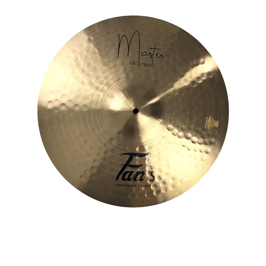 Platillo Crash Master Series 18 Pulgadas MAST-CR18 Fans 1