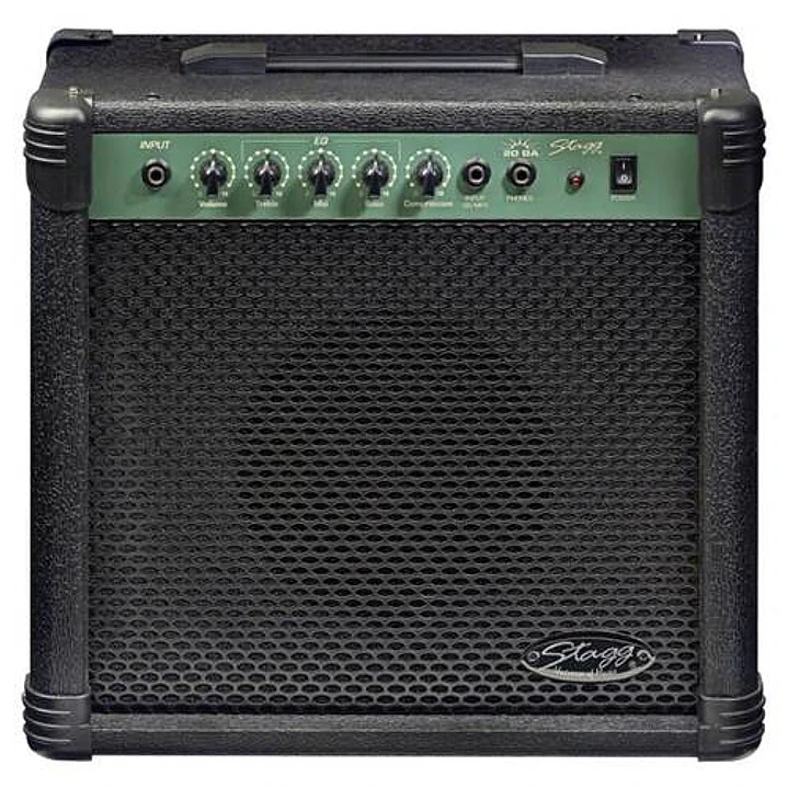 Amplificador de Bajo STAGG 20w con compresor 2