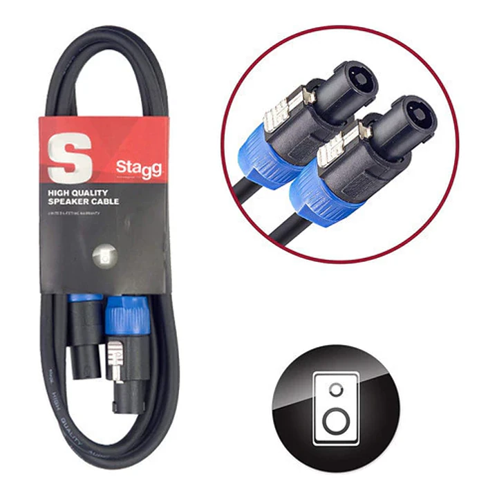 Cable Stagg Speakon-Speakon 10M SSP10SS15  2
