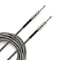 Cable Instrumento Daddario TS-TS c/Malla Blanco/Negro 6M PW-BG-20BG - Miniatura 2