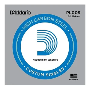 Cuerda Suelta Guitarra Eléctrica Daddario 0.9 PL009 