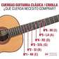Cuerda Daddario Suelta 4ta entorchada Guitarra Clasica J2704 - Miniatura 2