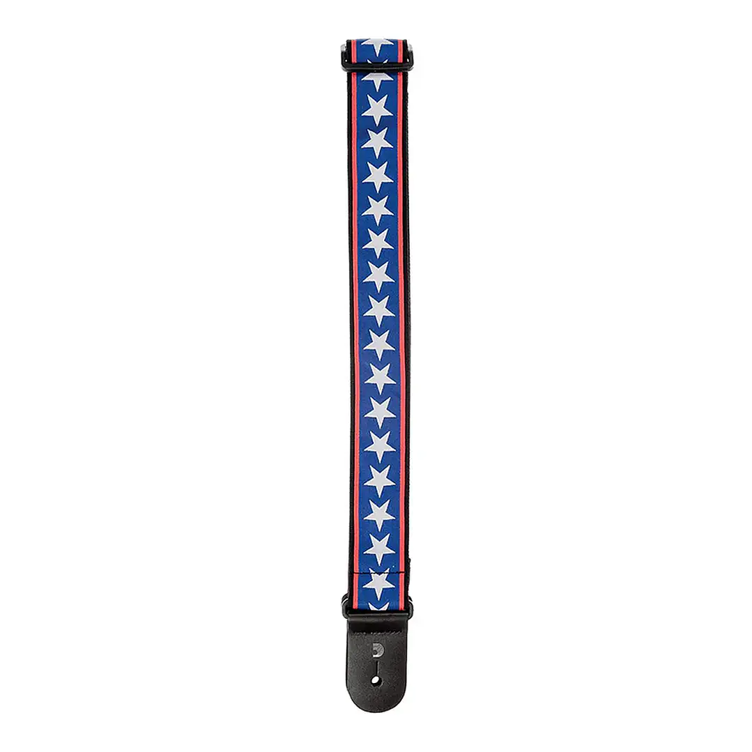 Correa/Strap Polyester Estrellas Azul/Blanco A10 DADDARIO 3