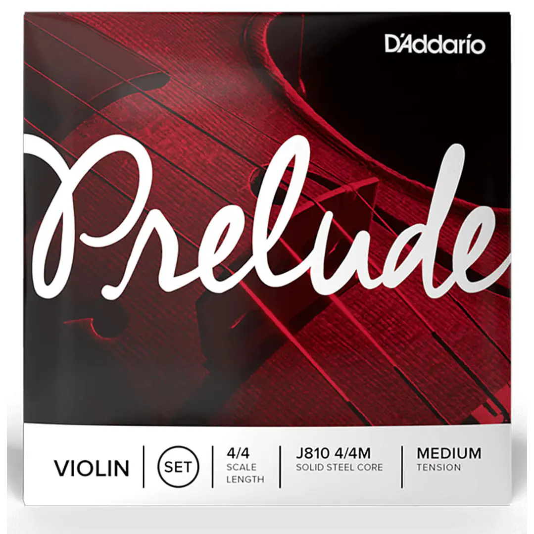 Cuerdas Violín Daddario Prelude medium 4/4 J810 4/4M  1