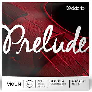 Cuerdas Violín Daddario Prelude medium 3/4 J81034 3/4M 