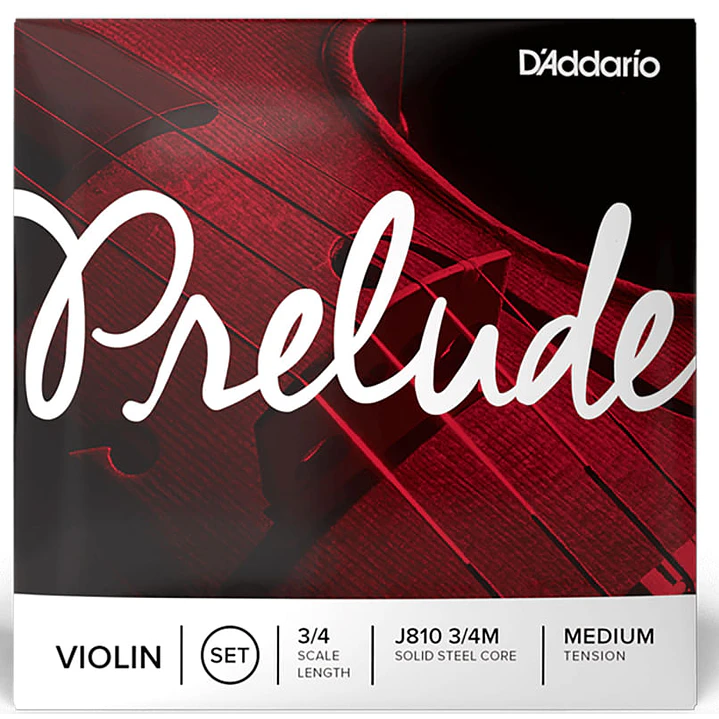 Cuerdas Violín Daddario Prelude medium 3/4 J81034 3/4M  1