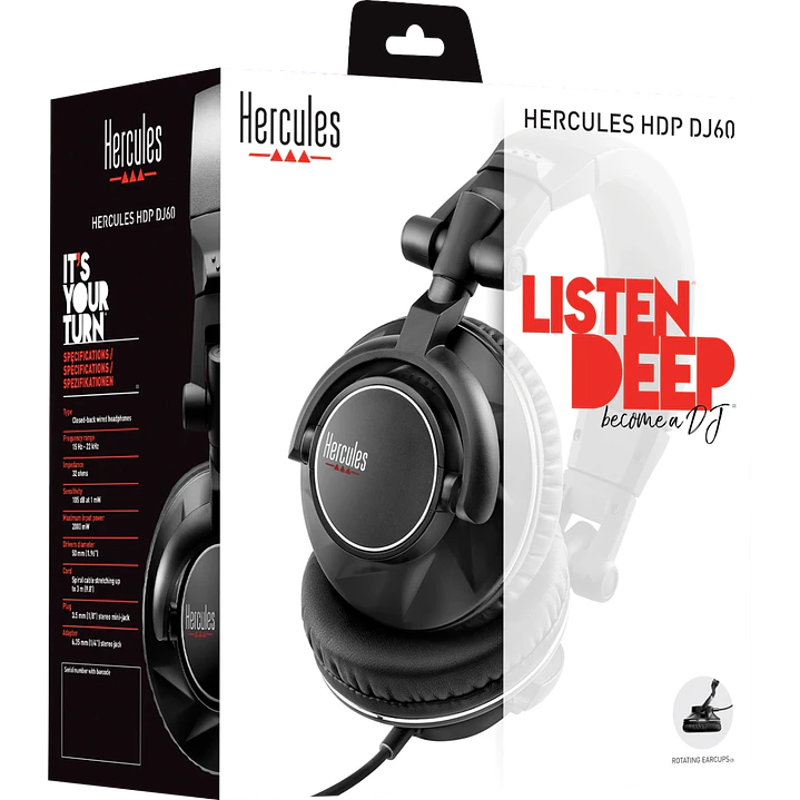 Audífonos Hércules HDP DJ60 5