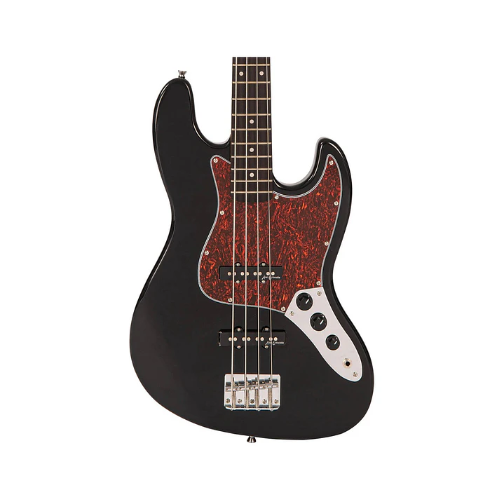 Bajo Eléctrico Vintage Coaster V49 Gloss Black/Tortoise Vintage V49BLK 2