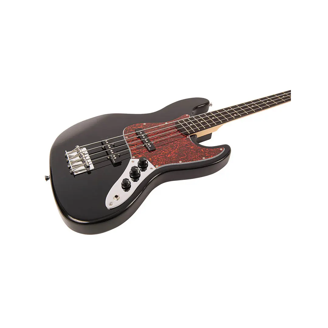 Bajo Eléctrico Vintage Coaster V49 Gloss Black/Tortoise Vintage V49BLK 3