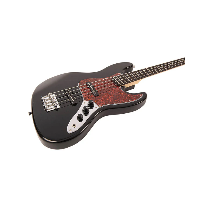 Bajo Eléctrico Vintage Coaster V49 Gloss Black/Tortoise Vintage V49BLK 3