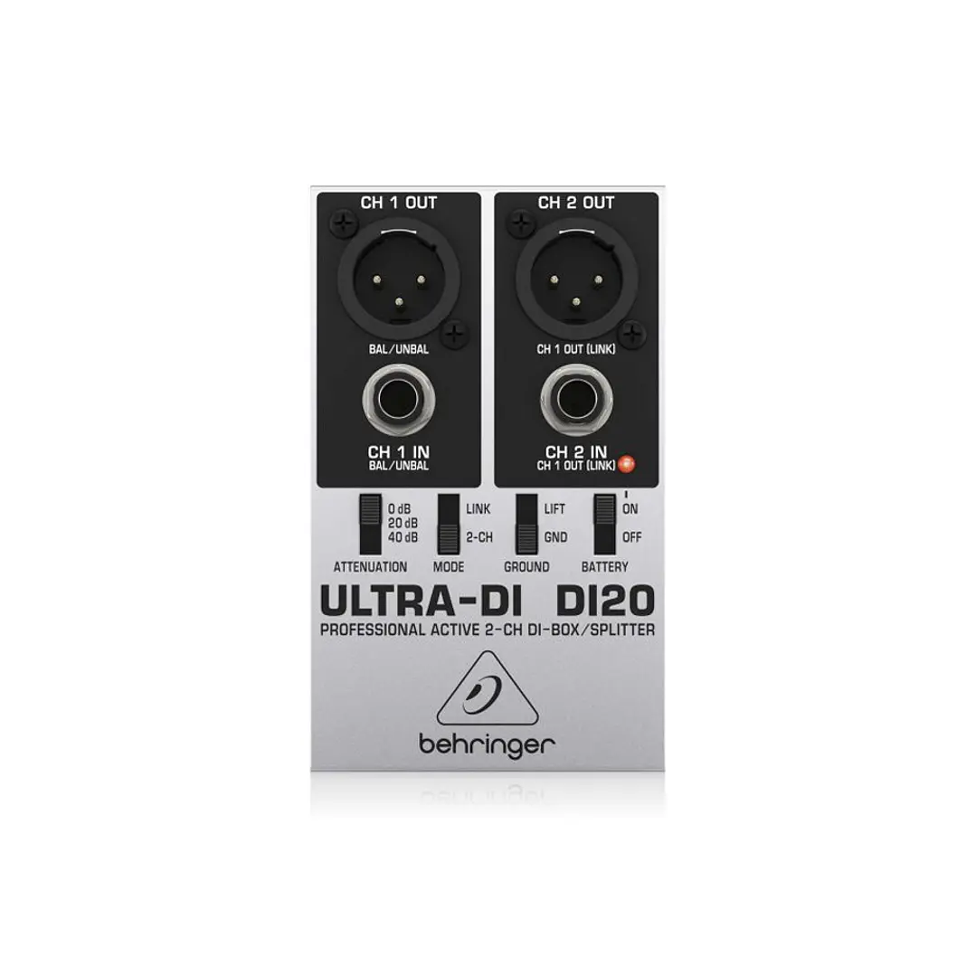 Caja Directa Estereo Activa DI20 BEHRINGER 1