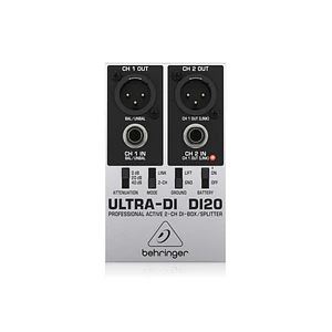Caja Directa Estereo Activa DI20 BEHRINGER