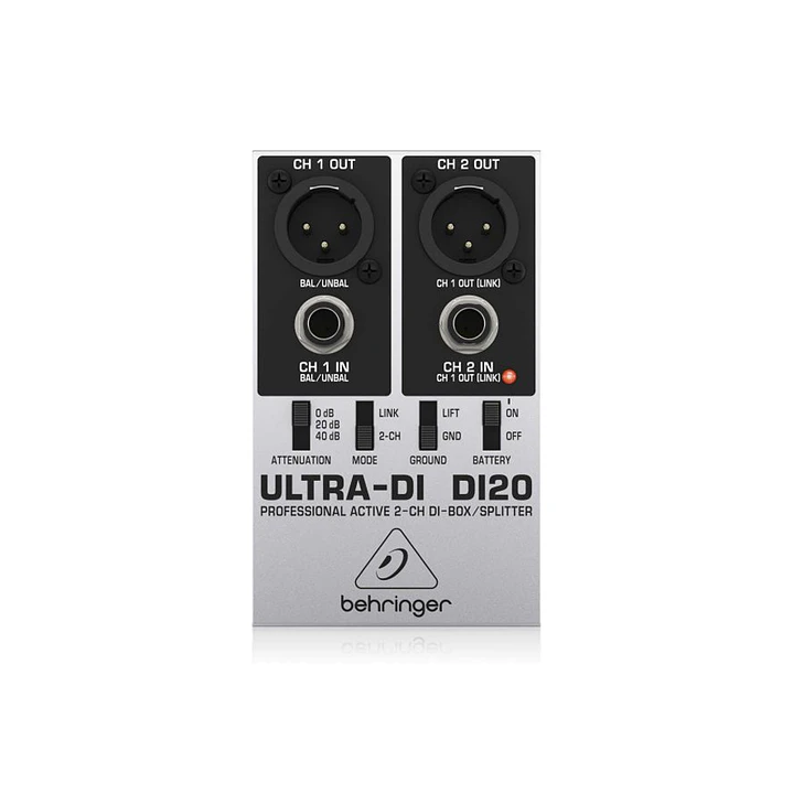 Caja Directa Estereo Activa DI20 BEHRINGER 1
