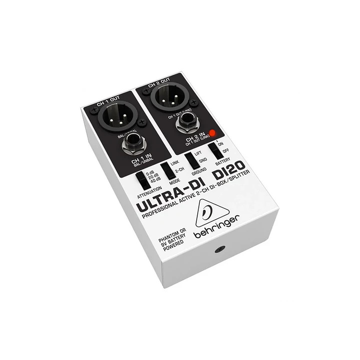 Caja Directa Estereo Activa DI20 BEHRINGER 2