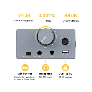 Amplificador audífonos Donner Esterio In-Ear EM2