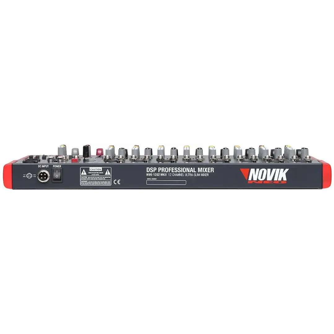 Mixer Análogo 12 CH 8Pre USB NOVIK 3