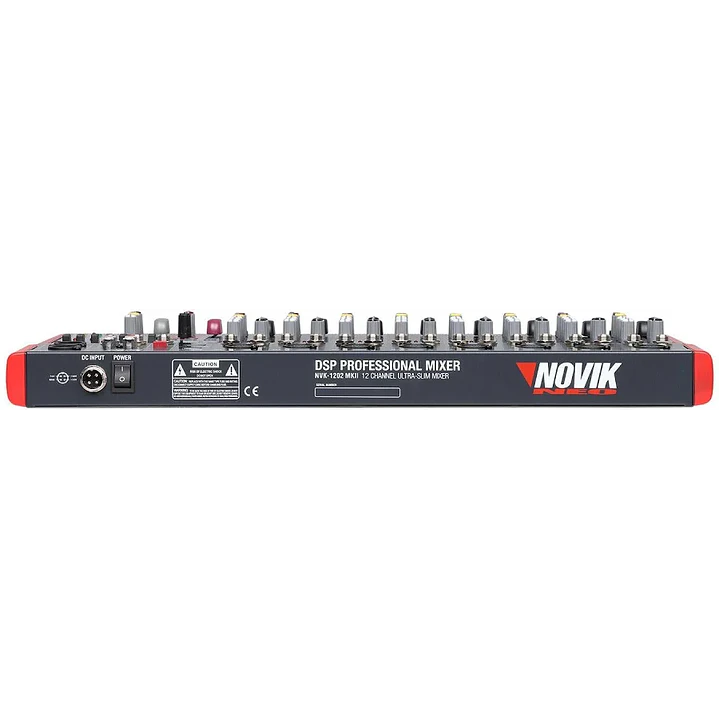 Mixer Análogo 12 CH 8Pre USB NOVIK 3