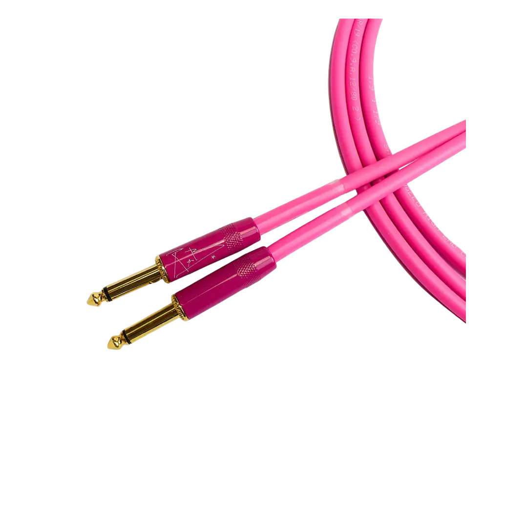 Cable guitarra Santo Angelo TS-TS Signature Rodrigo Burotto Pink 6.1m LE-RB-20I  1