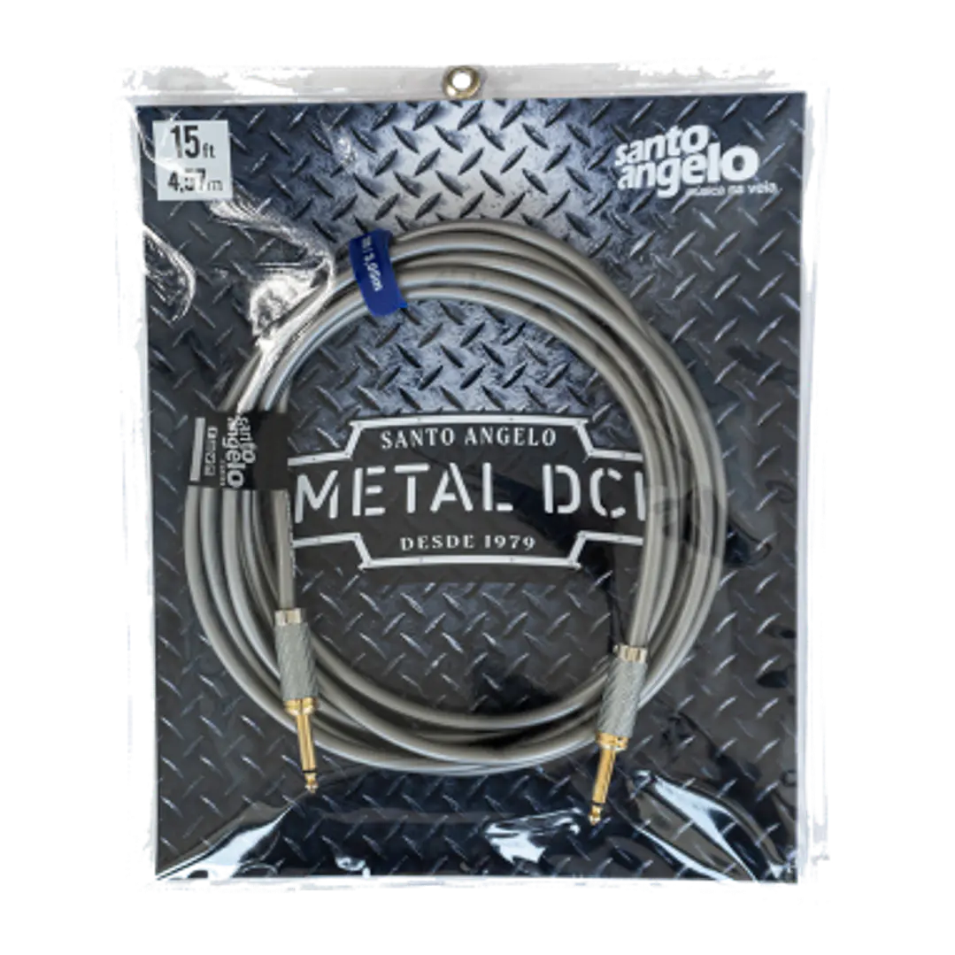 Cable guitarra Santo Angelo TS-TS Metal DCI 4.57m EX-15FT 2