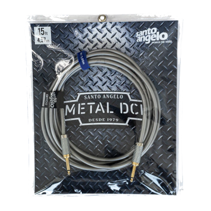 Cable guitarra Santo Angelo TS-TS Metal DCI 4.57m EX-15FT 2