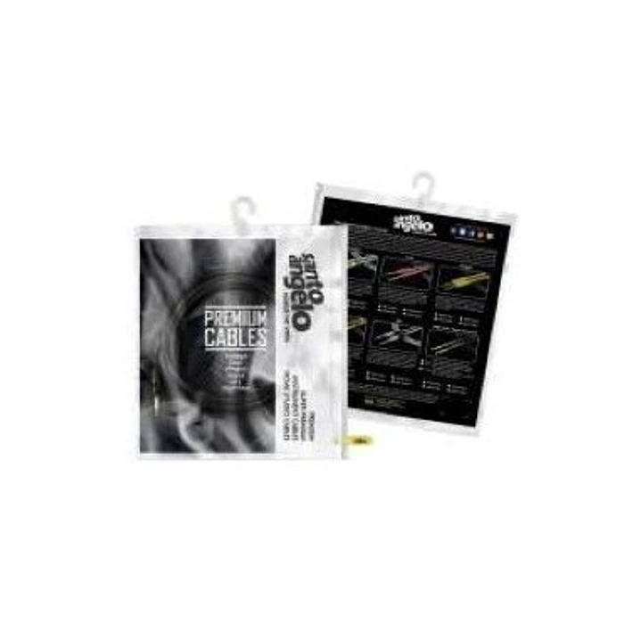  Cable guitarra Santo Angelo TS-TS/L Jazz BK 6.1m EX-20FT/6.10M L90° OFHC 3