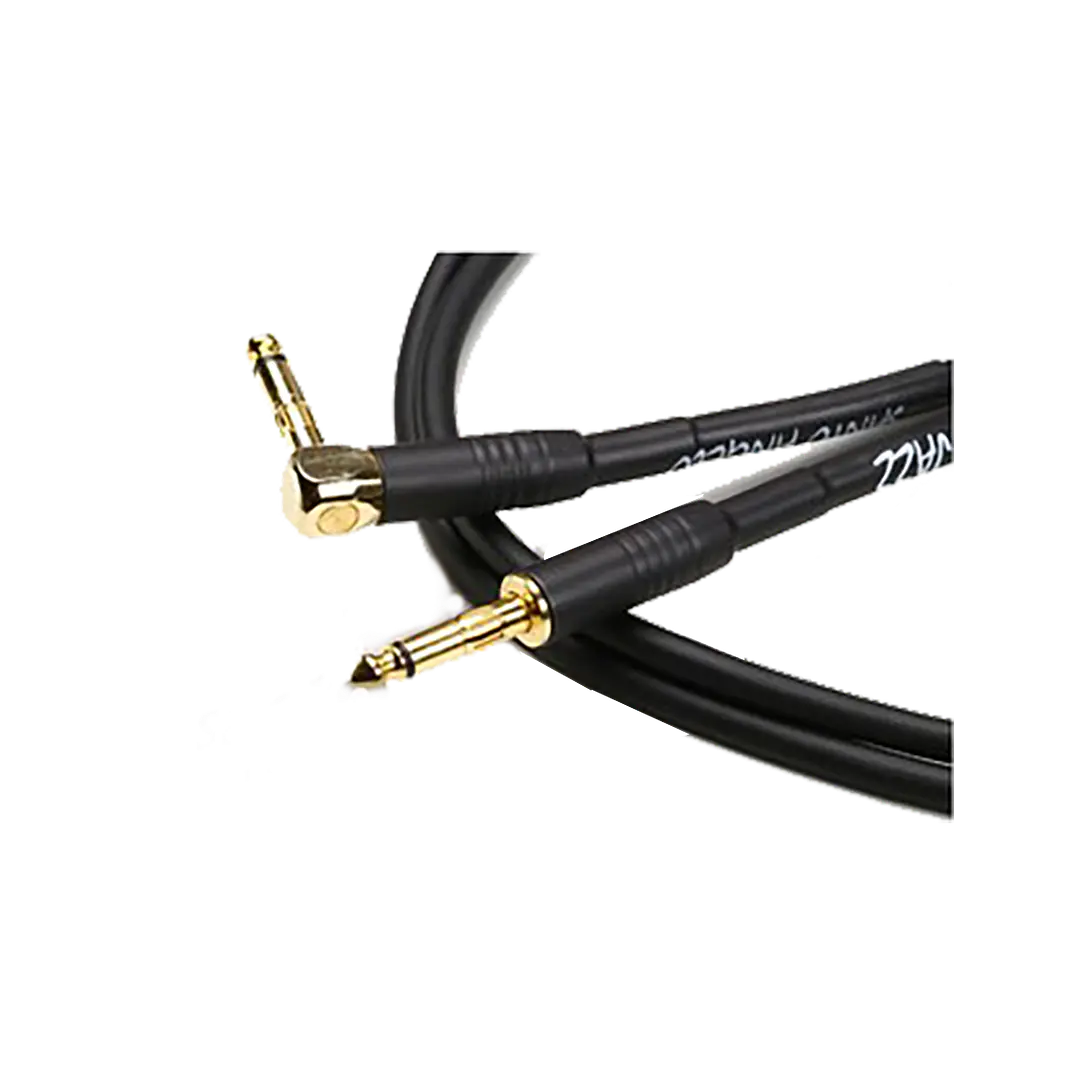  Cable guitarra Santo Angelo TS-TS/L Jazz BK 6.1m EX-20FT/6.10M L90° OFHC 2