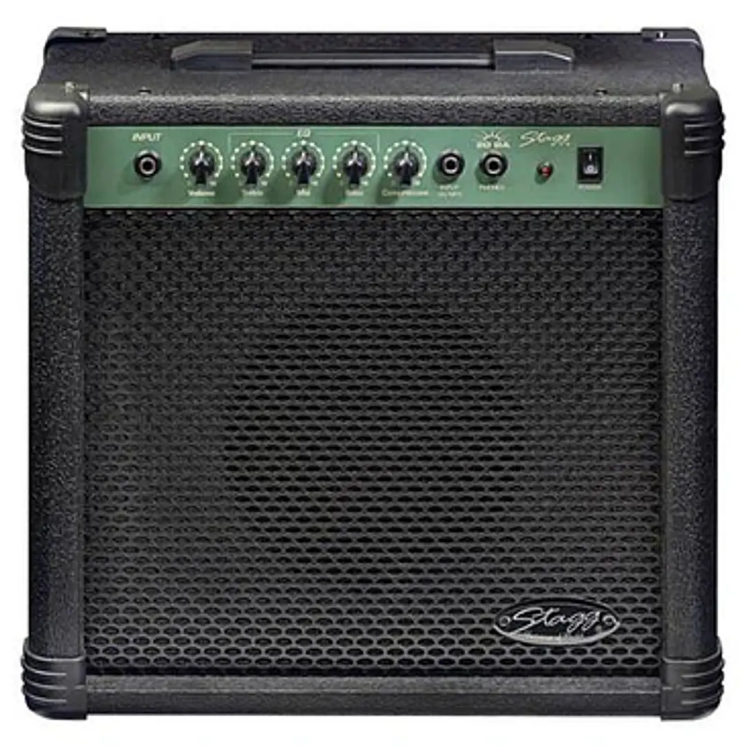 Amplificador guitarra acústica Stagg 40W 40AAR 2