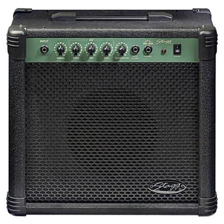 Amplificador guitarra acústica Stagg 40W 40AAR 2