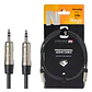 Cable Mini TRS-Mini TRS Stagg 3m NAC3MPSR  - Miniatura 1